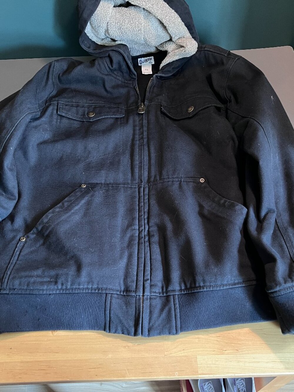 Women's Fire Hose Insulated Hooded Jacket - Duluth Trading - XXL